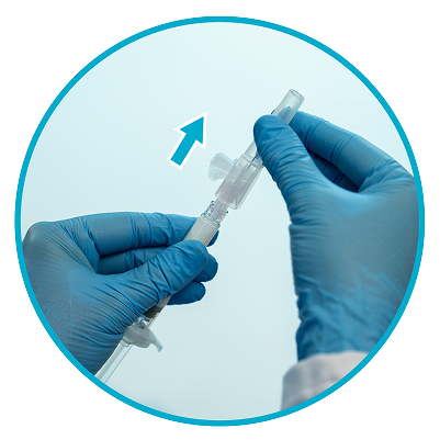 Remove needle sheath